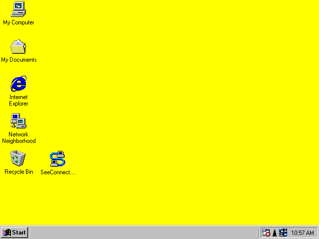 [yellow screen]